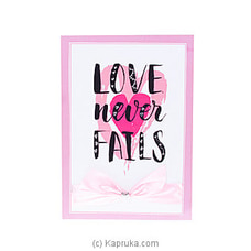 Love Never Fails - Valentine`s Greeting Cards  Online for specialGifts