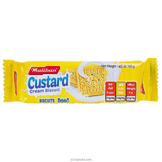 Maliban custard cream biscuit -100g - confectionery/Biscuits at Kapruka Online