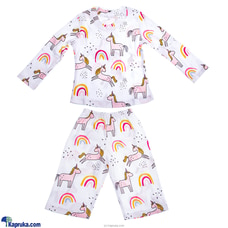 Unicorn Long Sleeves Kids Pijama Set Buy Qit Online for specialGifts