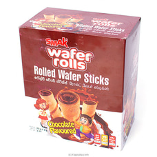 Smak Wafer Rolls   Chocolate Flavoured- 24 Pcs Buy Online Grocery Online for specialGifts