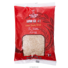 Golden Crop  Low GI-41 White Slender Preboiled Rice 1Kg at Kapruka Online