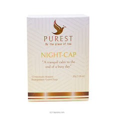 Purest NIGHT-CAP 2g X 15  Pyramid Tea Bags (30g / 1.06oz) Buy Online Grocery Online for specialGifts