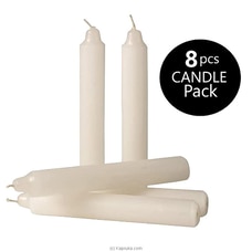 Candle Pack -Large - 8 Pcs at Kapruka Online