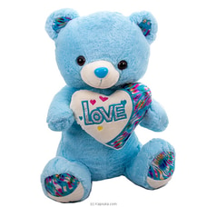 Lovebug Soft Teddy Bear -Blue (15 Inches) Buy Huggables Online for specialGifts