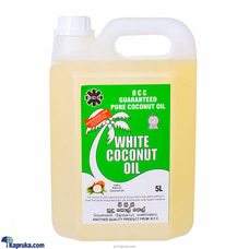 BCC  White Coconut Coconut Oil  Can-5L at Kapruka Online