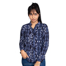 Batik Printed Long Sleeve Top-FC-F-0009 Buy FENDY Clothing Online for specialGifts