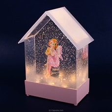 LED Light USB Music Box Ornament, Automatic Light Small House Crystal Music Box Buy Best Sellers Online for specialGifts
