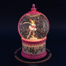 Balanina Couple Snow Glob With Music, Music Box Gifts Buy ornaments Online for specialGifts
