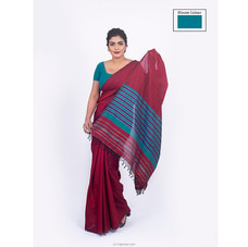STANDARD PURE COTTON HANDLOOM SAREE AKk589  By Qit  Online for specialGifts