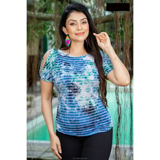 Printed top blue Buy Lady Holton Online for specialGifts