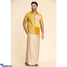 Satin Cotton Sarong-Gold  By Innovation Revamped  Online for specialGifts