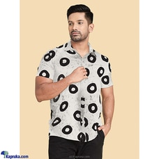 Rayon Batik Short Sleeved Shirt-Black at Kapruka Online
