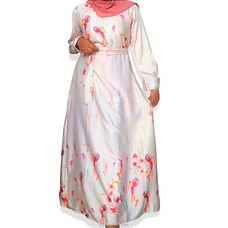 white flair floral maxi -22019 Buy zamorah Online for specialGifts