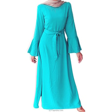 green bell Sleeve frock style -22022 Buy zamorah Online for specialGifts