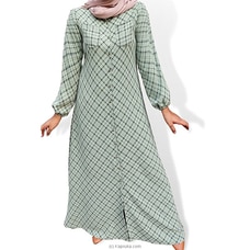 Aline check print green-22023  By zamorah  Online for specialGifts
