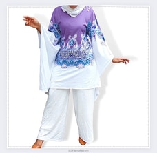 moraccon caftan top with splash pant -2015  By zamorah  Online for specialGifts
