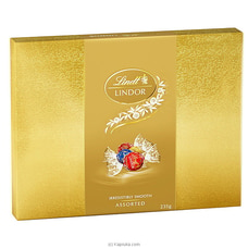 Lindt Lindor Irresistibly Smooth Assorted Chocolate  Gold - 235g Buy Lindt Online for specialGifts