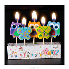 Birthday Butterfly 5 Piece Candles at Kapruka Online