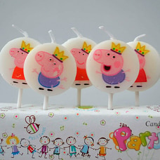 Peppa Pig 5 Piece Candle Set at Kapruka Online