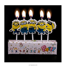 Minion 5 Piece Candle Set Buy candles Online for specialGifts