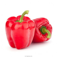 Bell Pepper Red   -  Fresh Vegetables  (150g - 200g) at Kapruka Online