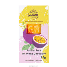 Java Passion Fruit On White Chocolate Slab Buy Java Online for specialGifts
