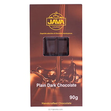 Java Plain Dark Chocolate Slab at Kapruka Online