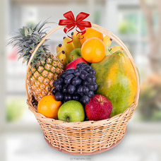 Overflowing Splendor Delight Fresh Fruit Basket at Kapruka Online