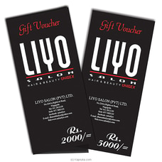 Salon LIYO Gift Vouchers  Online for specialGifts