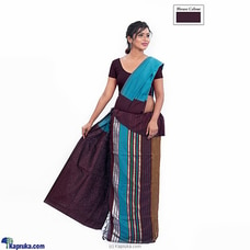 Pure Cotton Handloom Saree-at031 at Kapruka Online