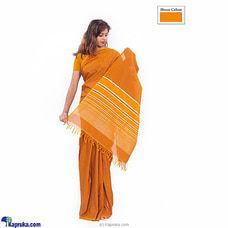 Pure cotton handloom saree-AT034 at Kapruka Online