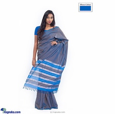 Pure Cotton Handloom Saree-at006 at Kapruka Online