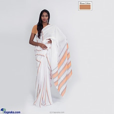 Pure Cotton Handloom Saree-at012 at Kapruka Online