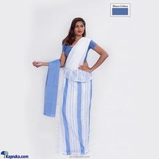 Pure cotton handloom saree-AT013  By Qit  Online for specialGifts