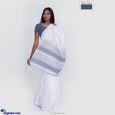 Pure cotton handloom saree-AT014 at Kapruka Online