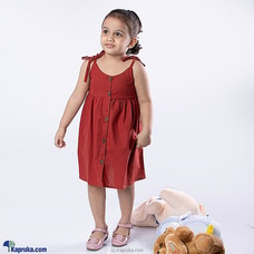 Red  Linen Dress          Buy Qit Online for specialGifts
