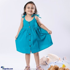 Blue  Linen Dress            By Qit  Online for specialGifts