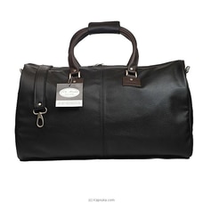 Samuel Bag - Artificial Leather Bag PG 017- Travel Bag - Black at Kapruka Online