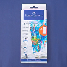 Faber-Castell 12 Acrylic Colours - 12 Colours - 379012 Buy childrens Online for specialGifts