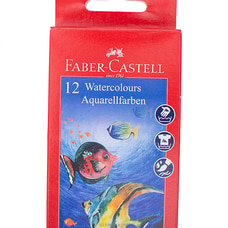 Faber-Castell Student Watercolors Set Of 12 - Aquarellfarben - FC1420099 at Kapruka Online