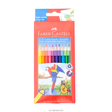 Faber-Castell Triangular Colour Pencils - 12 Colours - FC118012 Buy childrens Online for specialGifts