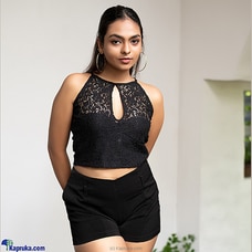 Open slit cut out crop top - ML446 Buy MELLISSA FASHIONS Online for specialGifts