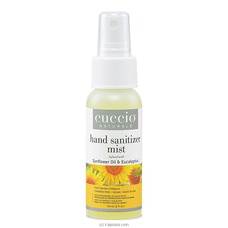 Cuccio Hydrating Hand Sanitizer Spray Mist 56ml (2oz) Sunflower Oil And Eucalyptus Buy Nail spa Online for specialGifts