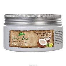 Nature`s Secrets Herbal Heritage Body Butter Virgin Coconut with Lime 200ml Buy Nature`s Secret Online for specialGifts