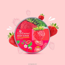 Luvesence Wild Strawberry - Body Scrub 200G  (5044) Buy LuvEsence Online for specialGifts