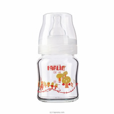 Farlin Wide Neck Glass Bottle 120ml - Baby Milk Bottel at Kapruka Online