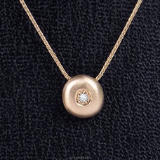 Alankara 14ky rose gold pendant with chain vvs1-g (18/11375) - alankara diamond jewelery at Kapruka Online