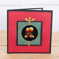 Happy Birthday` Red - Green Birthday Greeting Card Buy Greeting Cards Online for specialGifts