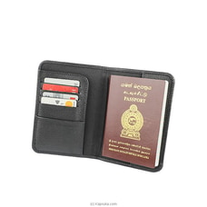 P.G Martin TED Passport Case Black (Genuine Leather) PG 080 at Kapruka Online
