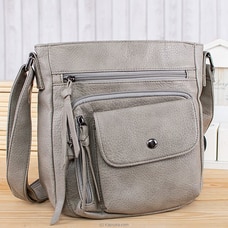 Ladies Shoulder Bag, Ladies Messanger Bag Grey - 9939 at Kapruka Online